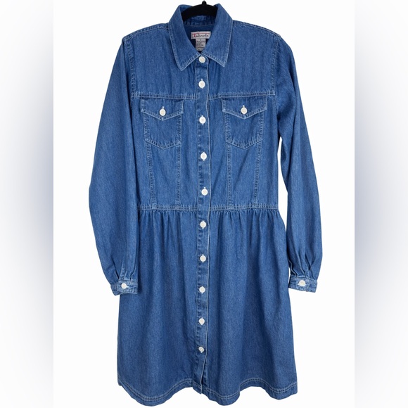 Talbots Dresses & Skirts - Talbots Blue Denim Shirt Dress